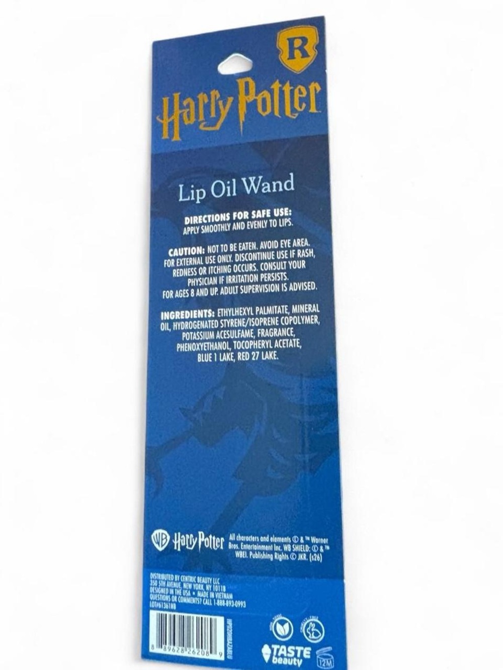 ✨ BRAND NEW Harry Potter Ravenclaw Lip Oil Wand - Vanilla Scented - Picture 2 of 6